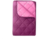 Wometo Sommerbett, lila Textil, 135x200 cm, OEKO-TEX Schlaftextilien, Bettdecken