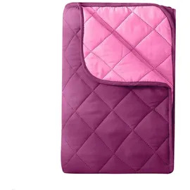 Wometo Sommerbett, lila Textil, 135x200 cm, OEKO-TEX Schlaftextilien, Bettdecken