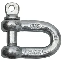 SWG Schäkel 17 mm Stahl galvanisch verzinkt 5 Stück