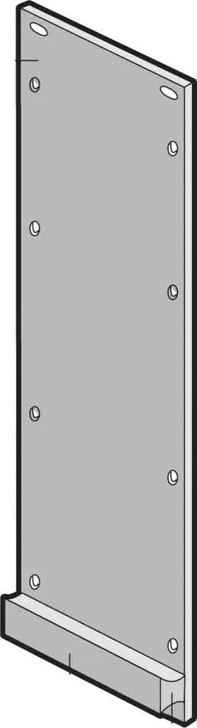 Heitec Frontplatte Kassette 3685.631