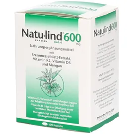 Natulind 600 Mg Nutri Kapseln 100 St.