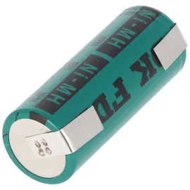 FDK (ehem. Sanyo) Sanyo HR-4/5AU NiMH Akku 2150mAh 4/5A, 43x17mm mit Lötfahne in U-Form