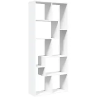 vidaXL Bücherregal Raumteiler 67 x 25 x 161,5 cm Weiß