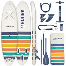 huiike Stand Up Paddling Board 305 x 84 x 15 cm weiß