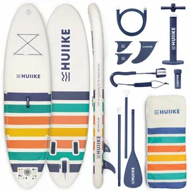 huiike Stand Up Paddling Board 305 x 84 x 15 cm weiß