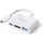PureLink USB-C auf Multiport Adapter 0,10 m Weiß