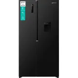 Gorenje NRS917E41BXWD Side-by-Side (541 l, 1786 mm hoch, Schwarz)