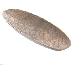 Schale Capu 53 cm - Mehrfarbig Oval Harz Amadeus 53x18 cm