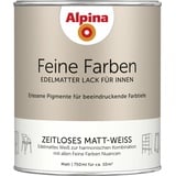 Alpina Feine Farben Lack 750 ml zeitloses matt weiß