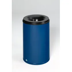 VAR Papierkorb feuersicher Löschkopf enzianblau 110 l