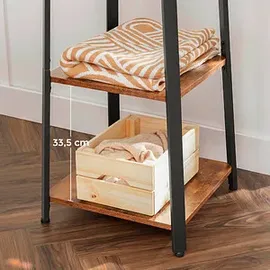 VASAGLE Garderobenständer LCR80X Braun