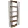 cotecosy Bücherregal 150 x 63,6 x 23,8 cm Weiß