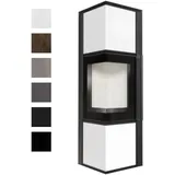 Kratki Kaminofen | TORA/M | 8 kW | Farbwahl | weißer Brennraum