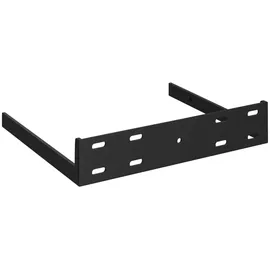 vidaXL Eckregal 25 x 25 x 3,8 cm Hochglanz-Weiß