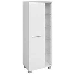 HELD MÖBEL Midischrank »Portofino«, BxHxT: 45 x 122 x 35 cm - weiss