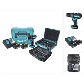 Makita DHP482JX13 inkl. 2 x 3,0 Ah + Zubehör + Makpac