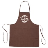 Städter Backschürze 68x80cm braun