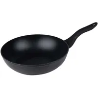 Mojawo Aluminium Wok Pfanne 28cm Holzgriff-m26976-28cm