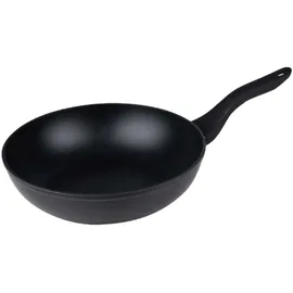 Mojawo Aluminium Wok Pfanne 28cm Holzgriff-m26976-28cm