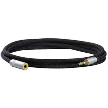 Dynavox 207379 Audio Verlängerungskabel [1x Klinkenbuchse 3.5 mm - 1x Klinkenstecker 3.5 mm] 3.00 m Sort