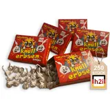 h2i Knallerbsen | 250 St. | Knallteufel Trickknaller Pop Snaper | der perfekte Scherzartikel für Silvester Halloween Geburtstag & Partys – Spaß garantiert | Jugendfeuerwerk & Kinderfeuerwerk Kat F1
