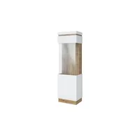 Meble Wojcik Vitrine CALABRIA, ¦ weiß ¦ Maße (cm):