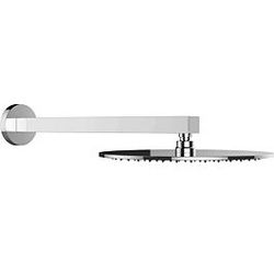 Keuco Edition 90 Kopfbrause 59083010401 Ausladung 469mm, mit Wandanschluss G 1/2, verchromt