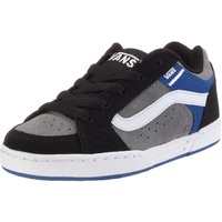 Vans Y SKINK VF7349E, Unisex - Kinder Sneaker, schwarz, (black/gray/blue), EU 31, (US 13.5), (UK 13)