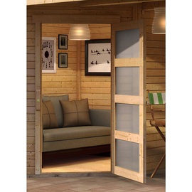 Woodfeeling Schwandorf 3 2,09 x 2,13 m natur