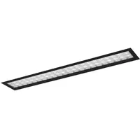 LTS Licht & Leuchten LUZ-R12 1er rechteckig schwarz 35W 4830lm