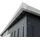 Juskys Geräteschuppen M 2,13 x 1,3 m anthrazit