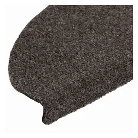 vidaXL Stufenmatten Selbstklebend 5 Stk. 65x21x4 cm Anthrazit Halbrund Groß