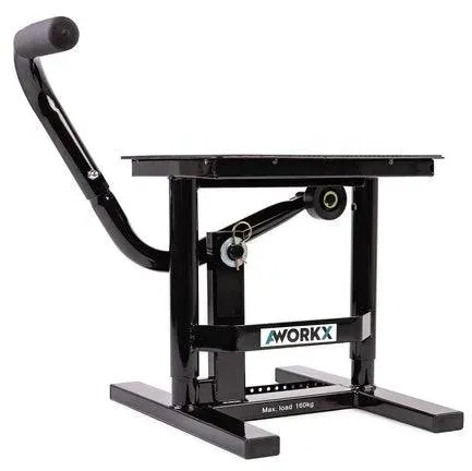AWORKX Motorrad-Hubständer - schwarz, 6,5 kg, 30cm - 39cm