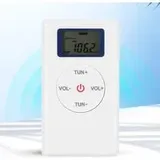 Tragbares Kopfhörerradio, Mini-digitalradio (fm), Walkman-audioplayer Mit Kabel Und Kopfhörern, Akku, Kleines Taschenradio Zum Gehen/laufen – Crezuo