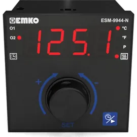 EMKO ESM-9944-N 2-Punkt Temperaturregler Pt100 -200 bis 1700 °C Relais 7 A 96 x 96 x 96 mm