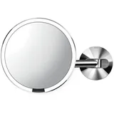 simplehuman simplehuman, 20cm, Sensorspiegel mit Wandhalterung, polierter Edelstahl,