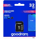 Goodram microSDHC 32GB Class 10 UHS-I + SD-Adapter