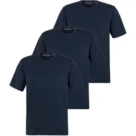 Copenhagen Studios T-Shirt Packung, 3er-Pack, 3 Stk. Unterziehshirt aus hochwertiger Bio-Baumwolle Gr. XXL, navy, , 73783246-XXL