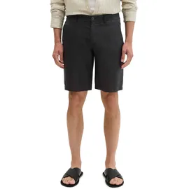 Marc O'Polo Shorts aus reinem Leinen, Modell 'RESO jogger", Black, 36