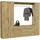 Home Affaire Trondheim Garderoben-Set 212 x 34 x 193 cm braun