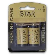 Star Trading Alkalibatterie R14 C 7500 mAh 2 St.