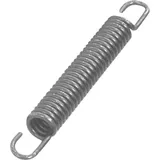 HEBIE Feder 78mm für Lenkungsdämpfer 695, hebie, Edelstahl, silber - Schwarz