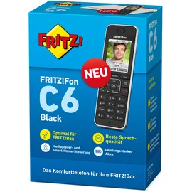 AVM FRITZ!Fon C6 schwarz