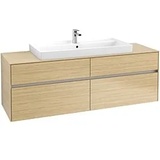 Villeroy & Boch Collaro Waschbeckenunterschrank 160 x 55 cm Nordic Oak