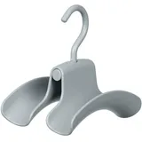 Wenko Handtaschenhalter Herkules, 3er Set, 3er Set, Grau, Kunststoff (abs) Grau - Grau - Wenko