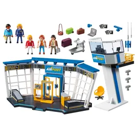 Playmobil City Action City-Flughafen mit Tower 53378