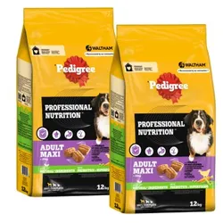 Pedigree Professional Nutrition Adult Maxi ></noscript>25kg mit Geflügel und Gemüse 2x12 kg