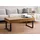 MASSIVMOEBEL24.DE Couchtisch Lindau Beige Wildeiche 120 x 65 x 45 cm