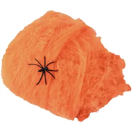 Europalms Halloween Spinnennetz orange 100g