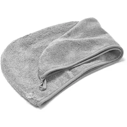 Tchibo - Turban-Handtuch - grau